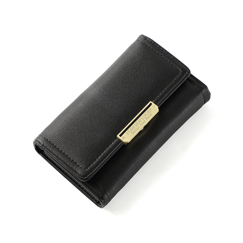 Bolso de cambio de gran capacidad de color sólido bolso de damas pequeño diseño coreano 30% de descuento medio largo simple bolso personalizado