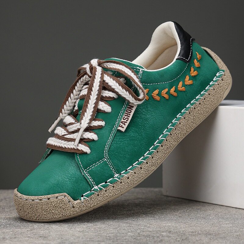 Giày vải canvas unisex cổ thấp đế bằng mũi tròn, phong cách retro thoáng khí chống trượt — 9013 màu vàng, 9013 màu xanh dương, 9013 màu xanh lá cây, 9013 màu đen