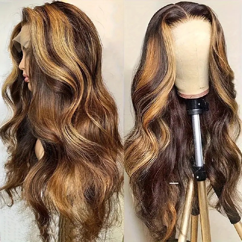 Long Curly Hair Wig Hairstyle high temperature wire Hair Material Unisex Elegant Sweet Holiday Party High Temperature Wire Long Bangs Long Curly Hair Wigs