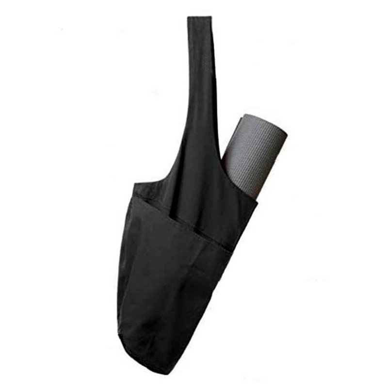 black one-shoulder bag
