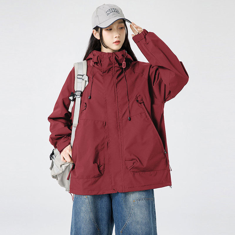 Women's new jacket, three-in-one detachable hooded liner, windproof and waterproof mountaineering coat for autumn and winter Women's new jacket, three-in-one detachable hooded liner, windproof and waterproof mountaineering coat for autumn and winter
