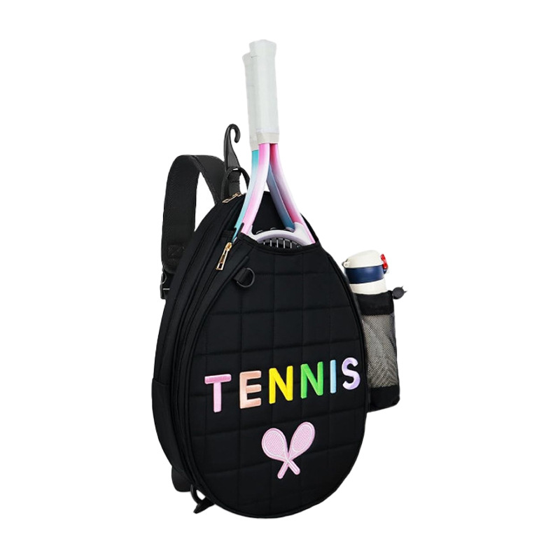 Bolsa de tenis, bolsa de deportes al aire libre, bolsa de bádminton de hombro de gran capacidad, bolsa de pelota portátil, bolsa de raqueta de alto valor image 7