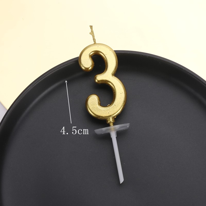 50 velas digitales de oro para el pastel de cumpleaños en caja independiente plata curva decoración de mesa de postres