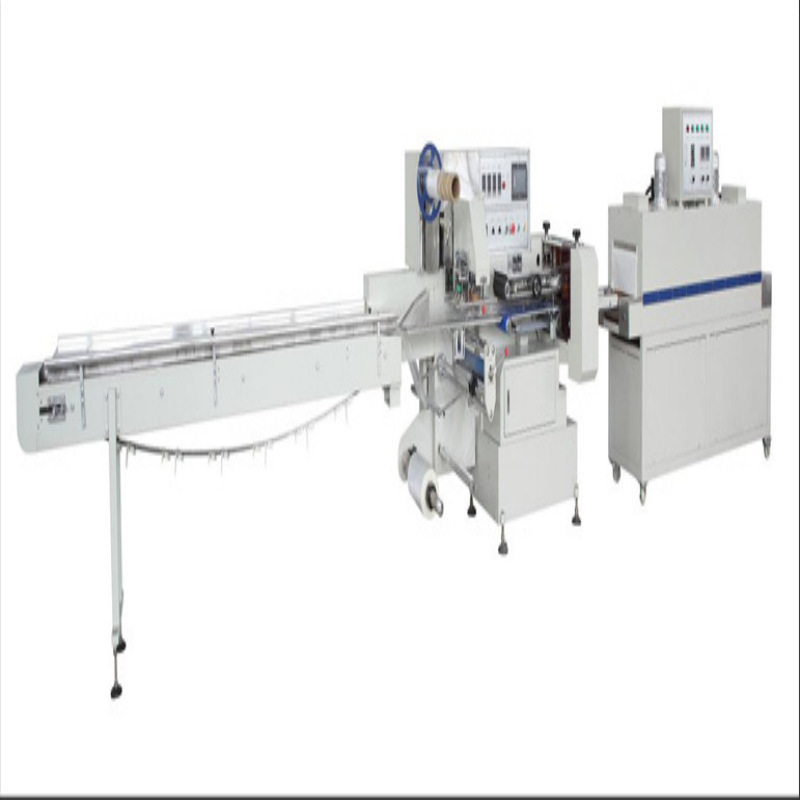 全自动化妆品包装盒热收缩包装机 鞋盒礼物盒封切热收缩膜包装机