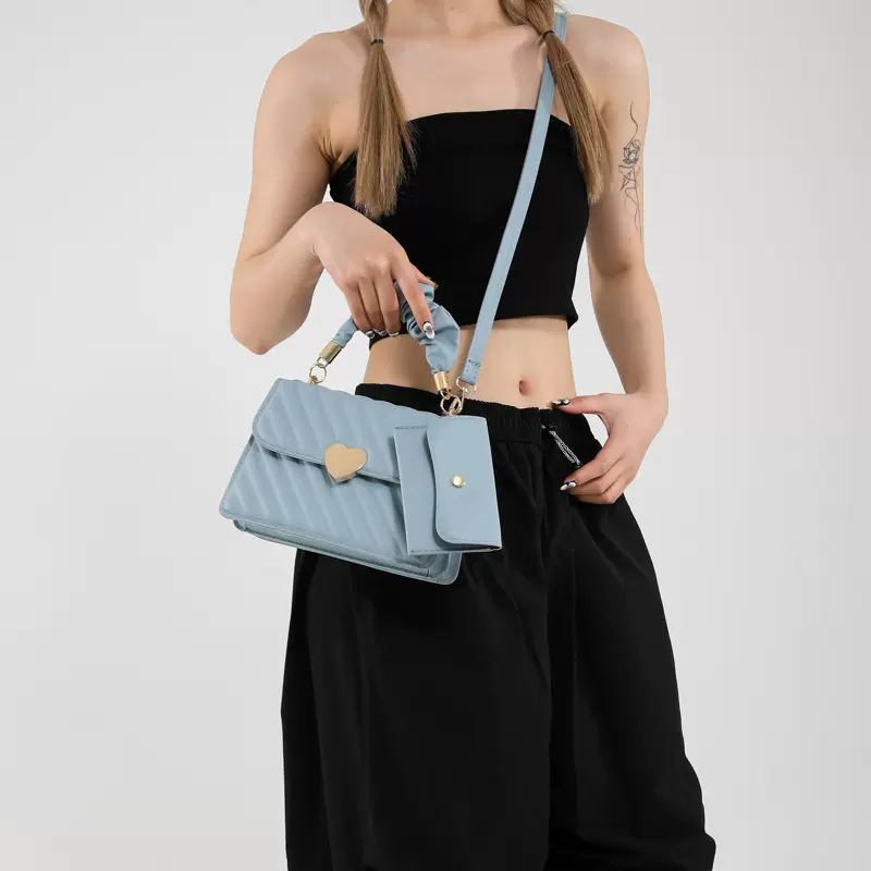 小包包流行女包2024新款潮简约小众单肩腋下包春季个性唯美斜挎包