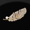 Advanced metal brooch lapel pin, protective underware, pin, Korean style, high-quality style, light luxury style, clips included