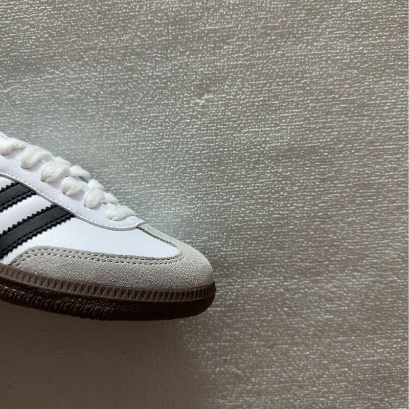 Erbear Shoes Samba White and Black Black and White Campus Couple Student Versatile Casual Sports Skateboard Shoes Daily Shoes