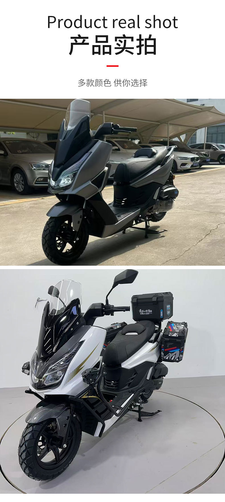Foreign Trade Wholesale Jo3 Motorcycle Adult Scooter Cool Off-Road Motorcycle Export Complete Vehicle to Vietnam