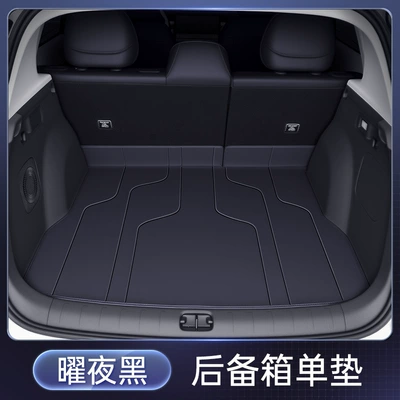 Trunk Mat – Decorative Trunk Mat - yao-ye-black-trunk-single-mat-leapmo-b10