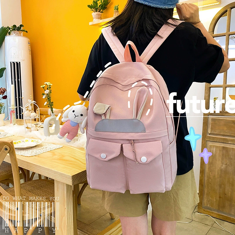 Backpack, cute shoulder bag, for secondary school