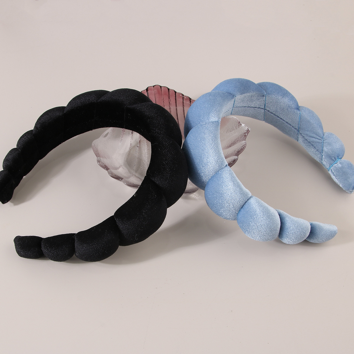 Hair Band Hair Accessories Type Retro Solid Color Cloth Hair Band 1 Piece
