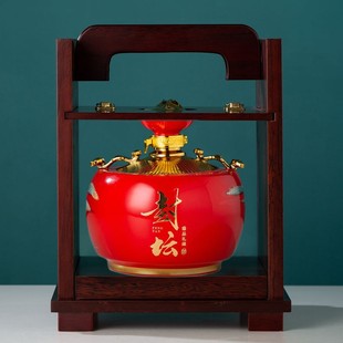 2.5kg Jingdezhen Ceramics Sealed Bulk Liquor Empty Wine Jar Wine Jar Storage Wine Bottle Bubble Wine Jar Gift