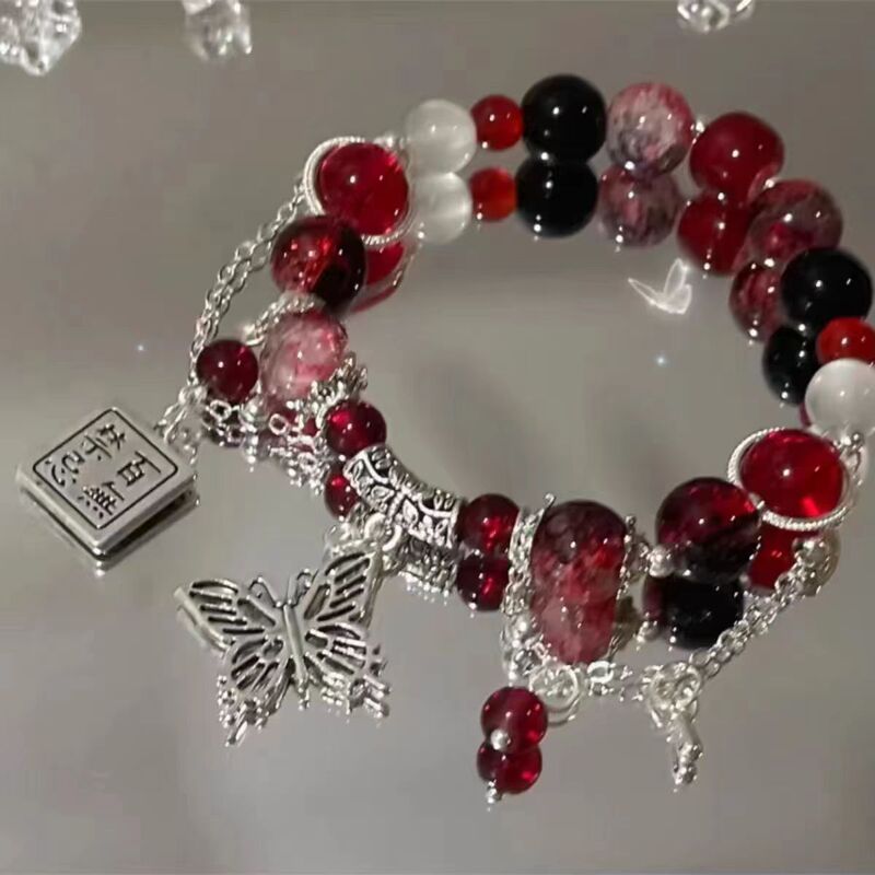 Heavenly Blessing Without Forbidden High-value Beaded Bracelet Chinese Style Ins Style All-match High-end New Year Jewelry Heavenly Blessing Without Forbidden High-value Beaded Bracelet Chinese Style Ins Style All-match High-end New Year Jewelry