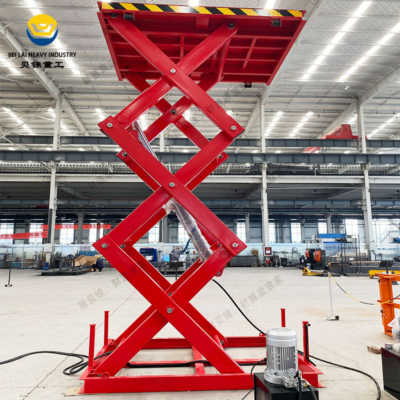 剪叉升降机固定式装卸货平台电动液压车间仓库专用剪叉式升降平台
