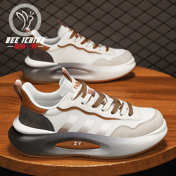 Rice brown gray (mesh breathable model)