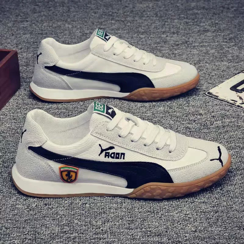 Breathable fashionable casual footwear for leisure, men's sports shoes, trend of season, Korean style, wholesale