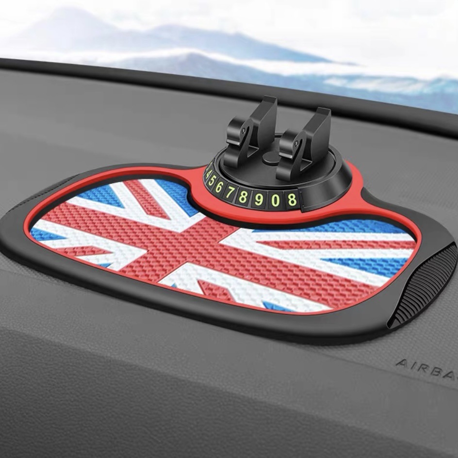 Anti-slip mat – Fánghuá diàn Holder Parking Number - uk-style-parking-plate-stand-anti-slip-mat