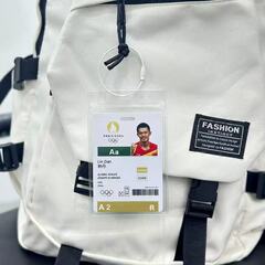 バドミントンスターカード学生バックパックファッションペンダントQianyang Lin Dan Wang Chang Paris参加カードファンの必需品