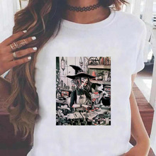 Women T Shirt A Broom��ͨŮ�װ���ӡ������Ůʿt�����½�ͷ����