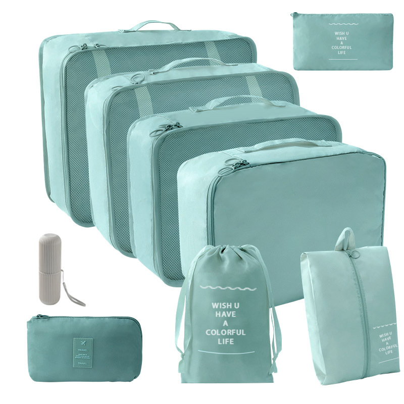 레이크 블루 9 종 세트 [7 종 세트 + 디지털 가방 + 워시 컵]