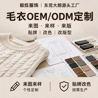 毛衣定制厂家女式毛衣针织衫OEMODM加工大朗源头工厂来图来样开发