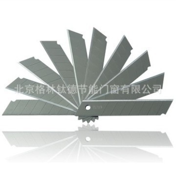 美工刀片 30度尖刀片 SK5刀片 裁纸刀片墙纸刀片18mm刀片10片/盒