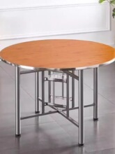 圆桌面加转盘家用12人折叠圆一米1.2米1米8两米大圆餐桌中式餐厅