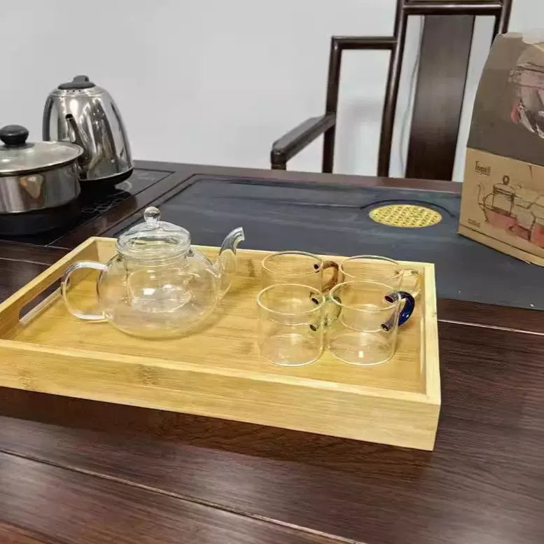 高硼硅玻璃茶具水果草花茶壶套装整套过滤功夫冲泡茶器家用泡茶壶