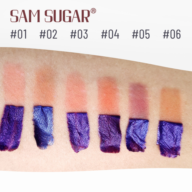 跨境SAM SUGAR撕拉唇线 自然哑光易上色唇釉持久不沾杯防水口红|undefined