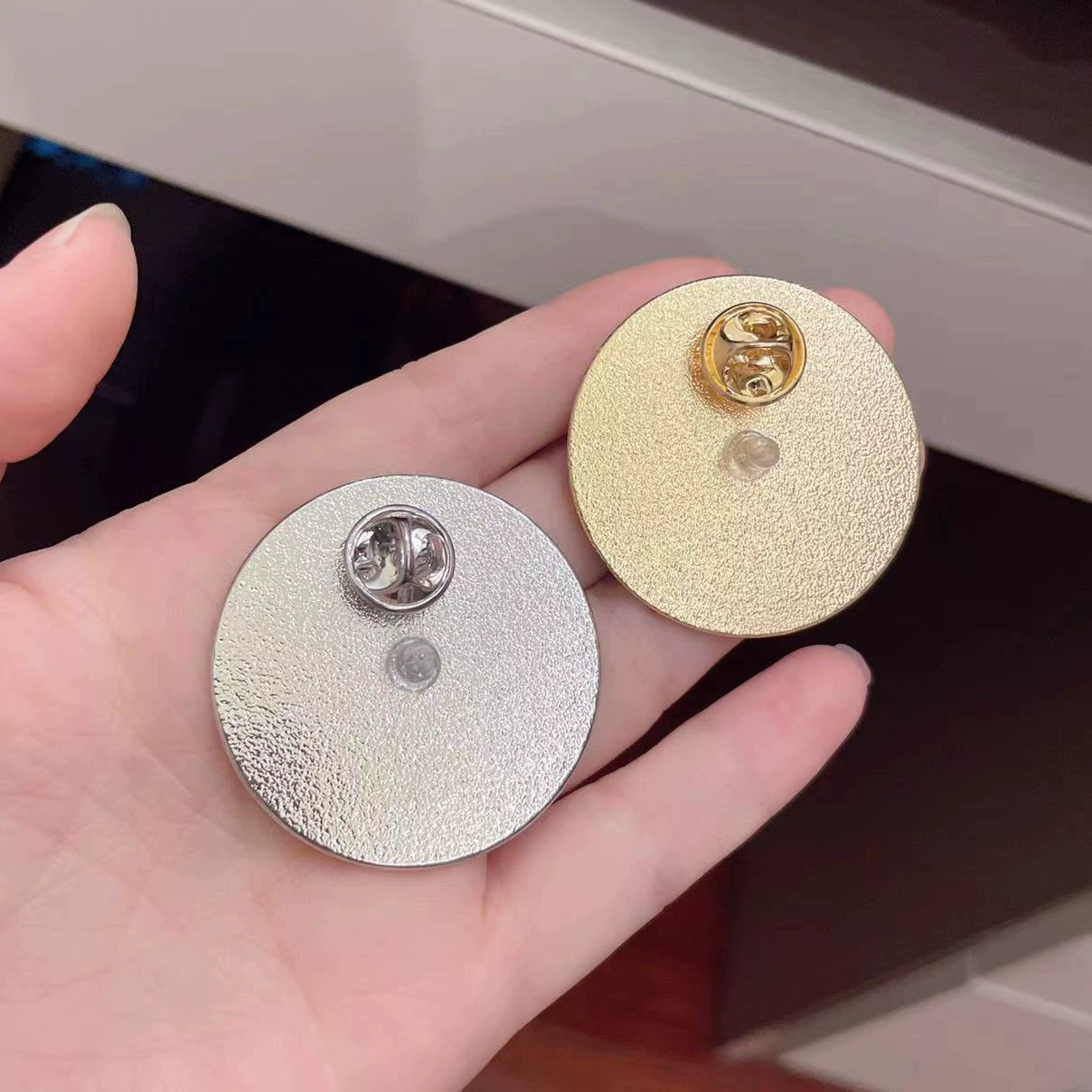 Эмоцион brooch, металлическая нашивка, аксессуар для сумки