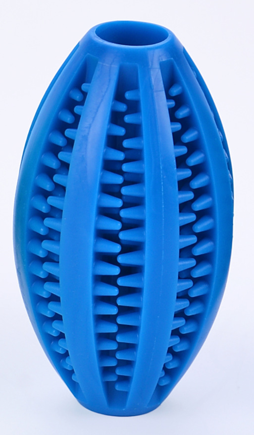 Juguete para mascotas atascado comida solo aliviando tapada Bola de perro molar goma elástica bola sólida perro juguete Bola de comida