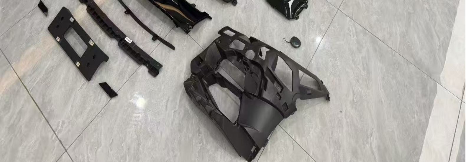 Suitable for Bmw F44 Bumper Upgrade M2 Kit, Front Bumper, Center Grille, Grille