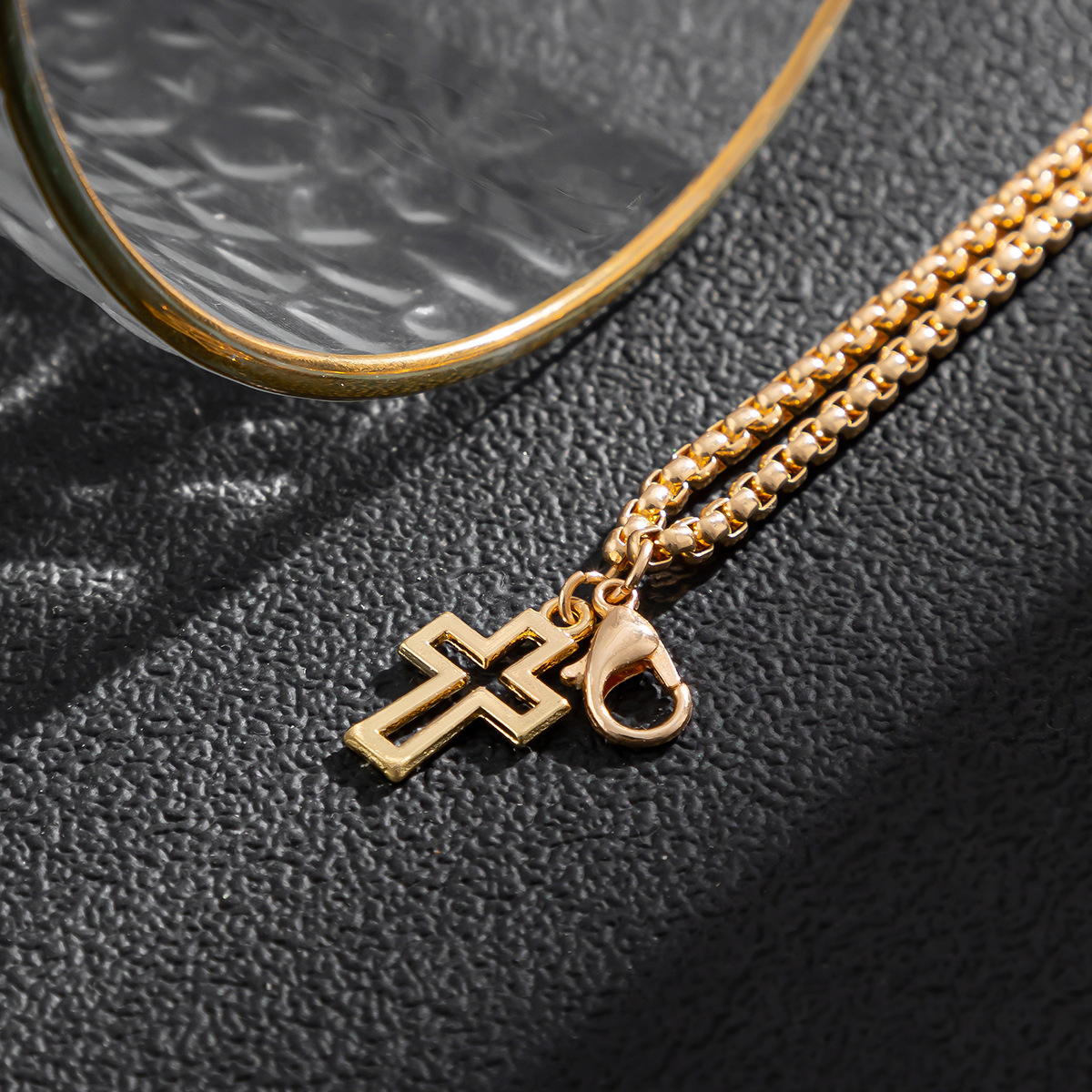 Fashion Cross Alloy Menu0027S Bracelets 1 Piece