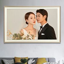 婚纱照相框加洗照片冲印全家福相片放大影楼结婚照挂墙画框钉制做