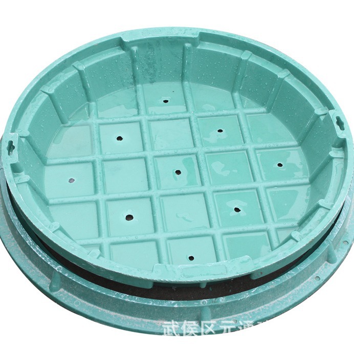 厂家网络直销高分子井盖专业生产草坪井圈/检查井带盖