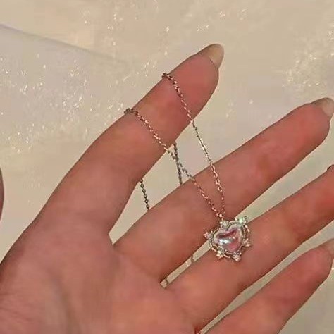 百搭彩色串珠项链女轻奢高级感小众设计明星网红爆款锁骨链饰品潮|undefined