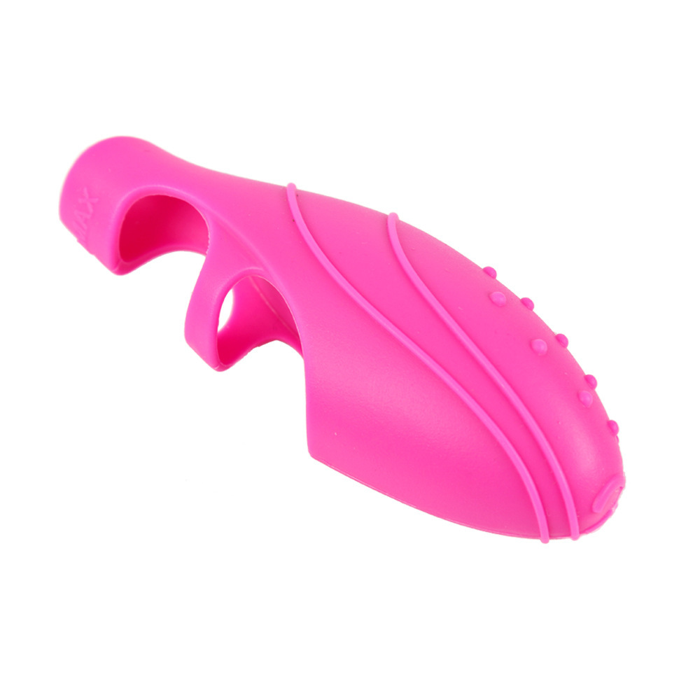 Bailarina de dedo masaje dedo vibrador G-punto manga de dedo foreplay dedo manga sexy vibrador