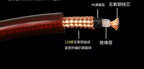 KGR electric guitar cable connection line musical instrument bass electronic keyboard drum noise reduction shield