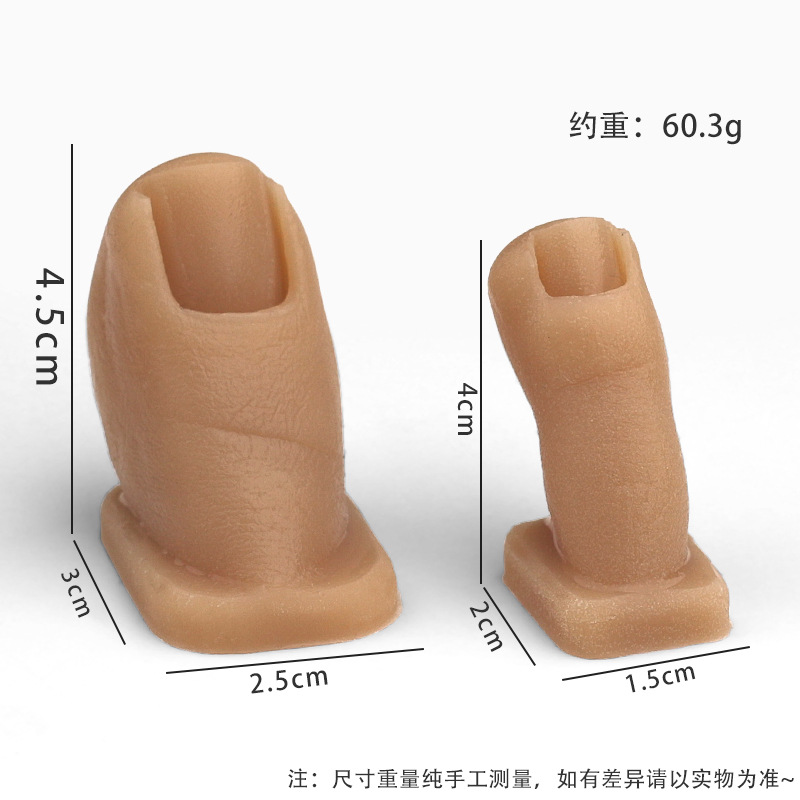 Nuevo arte de uñas transfronterizo, práctica de dedos de los pies, simulación de silicona pura, pintura de uñas, práctica tallada, dedos de los pies