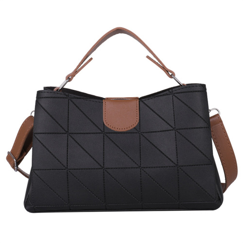 Trendy rhombus girl bag  new trendy style single shoulder underarm bag fashion bucket crossbody bag women's bag