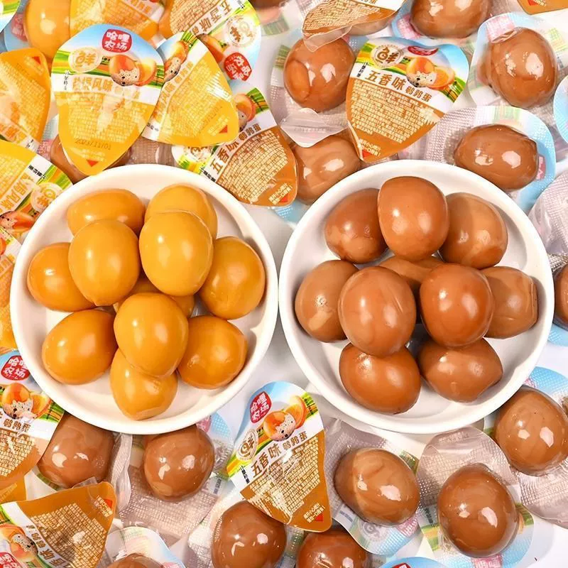 Перепела яйца, тушёные яйца, закуски из пяти специй, готовые к потреблению, независимые маленькие упаковки, целые коробки пищи, оптовая продажа, повседневный завтрак, без скорлупы