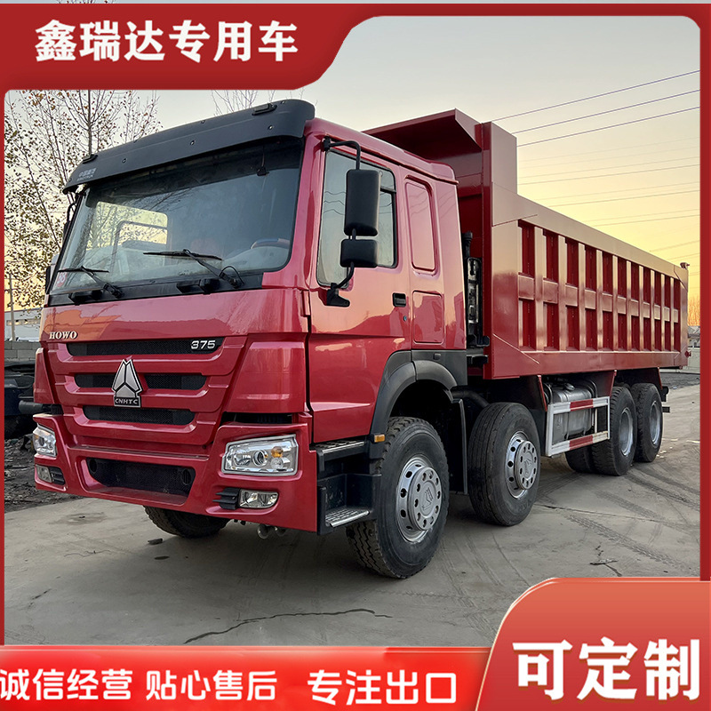 Spot Sale Export Second-Hand Howo Trailer Head 6*4 Heavy Truck 375 Horsepower Cargo Transport Head