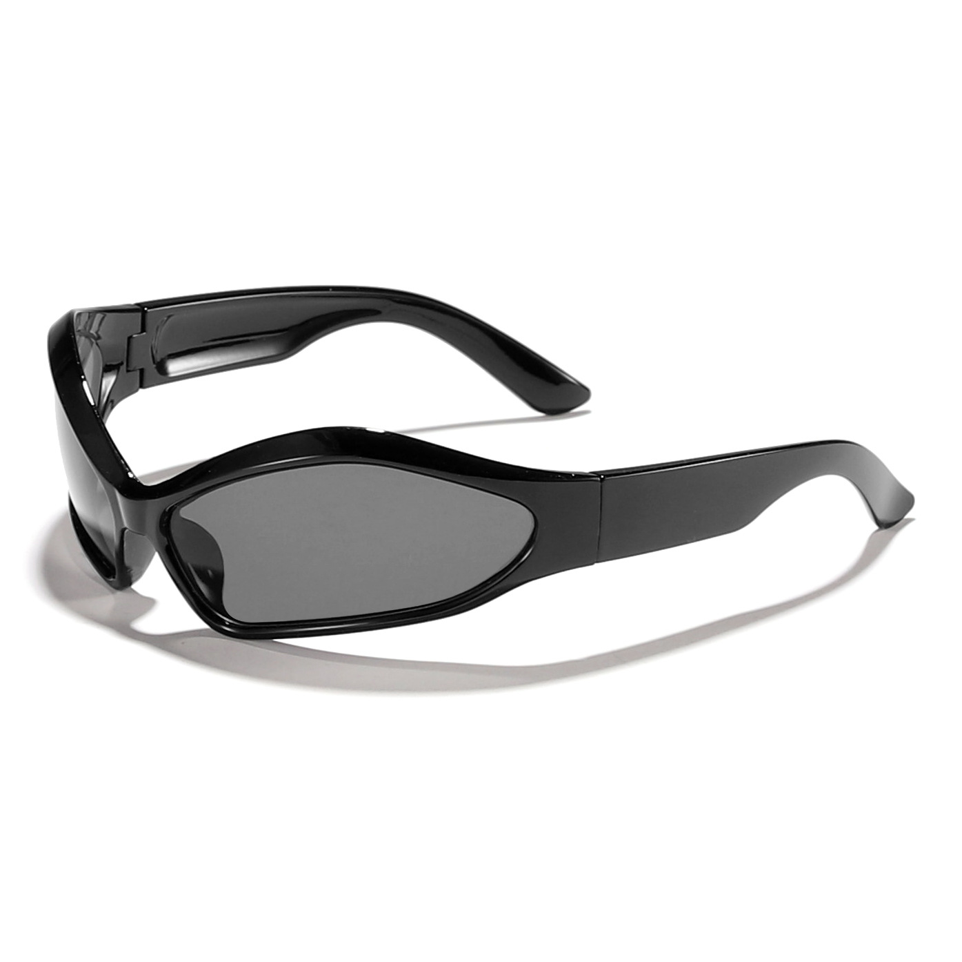 Gafas de sol personalizadas divertidas transfronterizas nuevas para niños Y2K irregulares, gafas de sol al aire libre de hip-hop europeo y americano