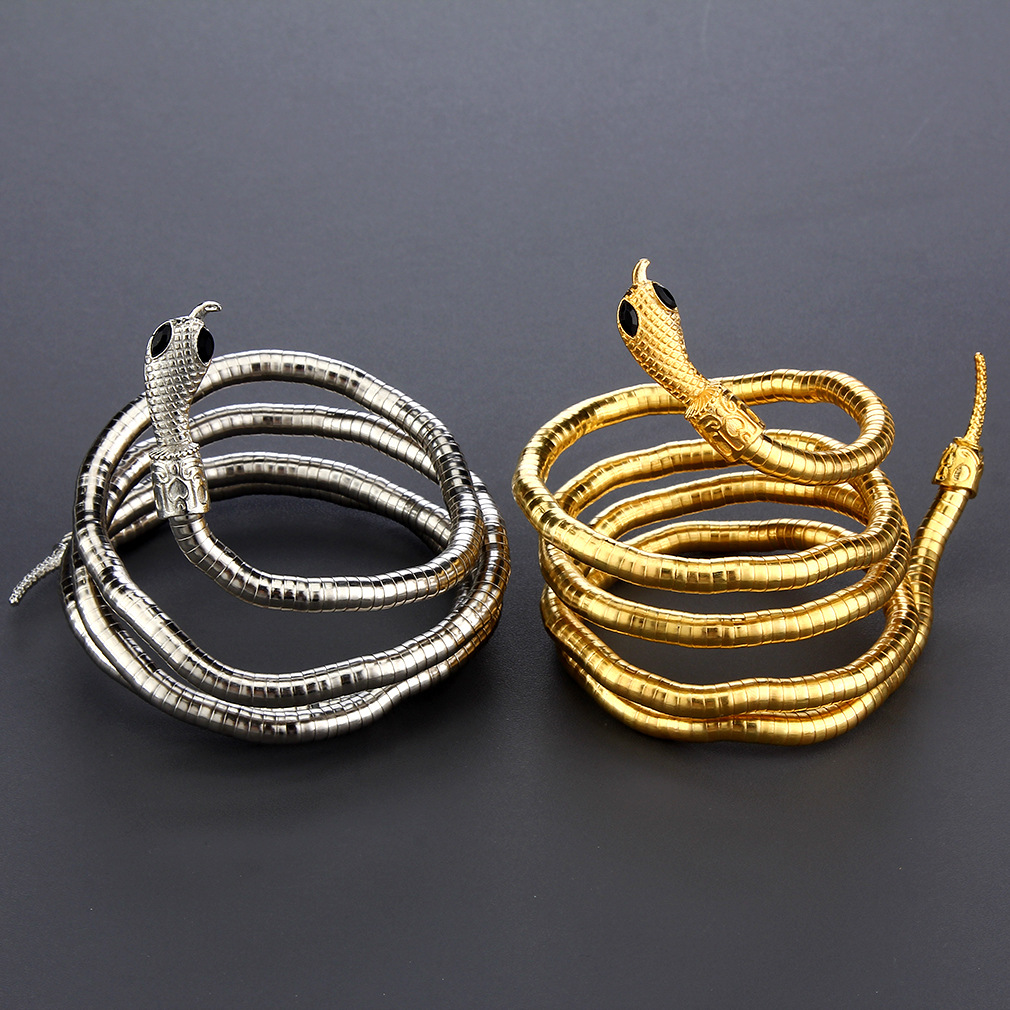 Unique Personality Twisted Snake Necklace INS Minimalist Style Niche Design Sense Hot Girl Dark Choker For Women And Men_voghion.com