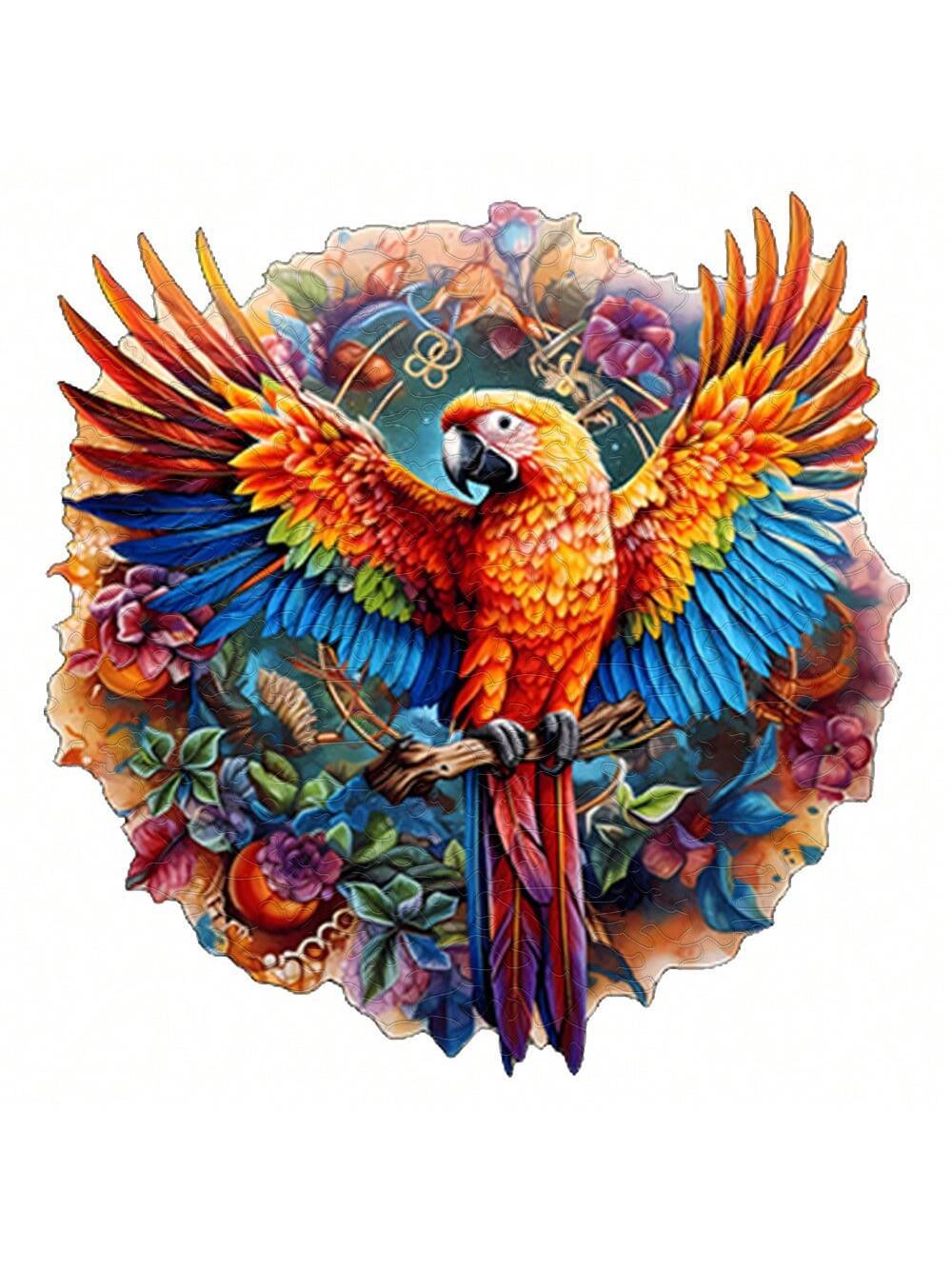 Venta caliente transfronteriza creativa en forma de animal rompecabezas de madera irregular tridimensional rompecabezas de madera juguetes para niños al por mayor