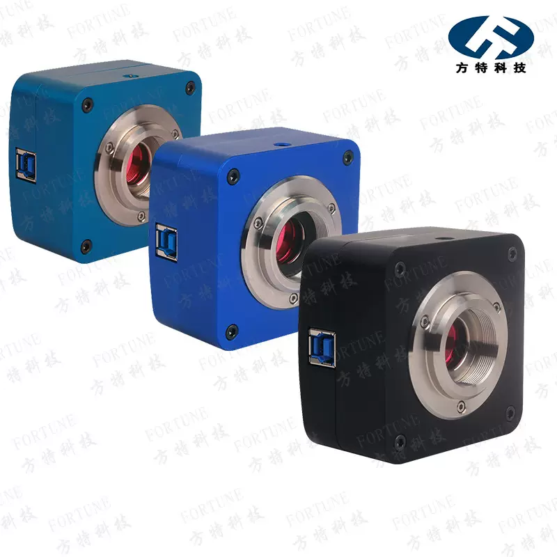 荧光显微镜用CCD工业相机细菌细胞血液观测 高灵敏度显微镜相机