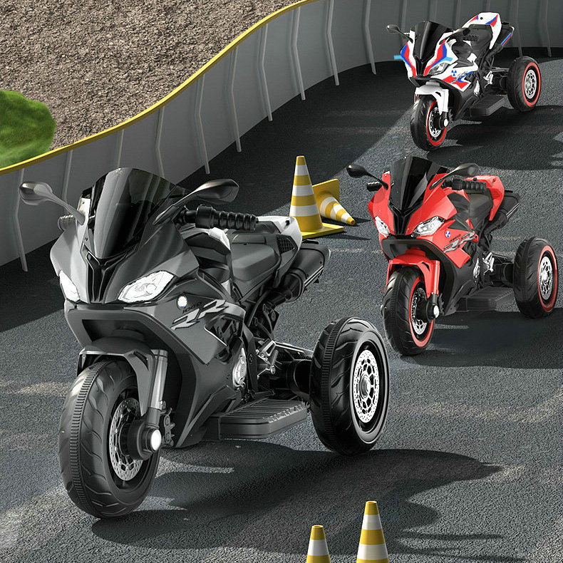 El cochecito eléctrico de los niños de la motocicleta eléctrica de los niños puede sentarse en la motocicleta de tres ruedas teledirigida autónoma del bebé al por mayor