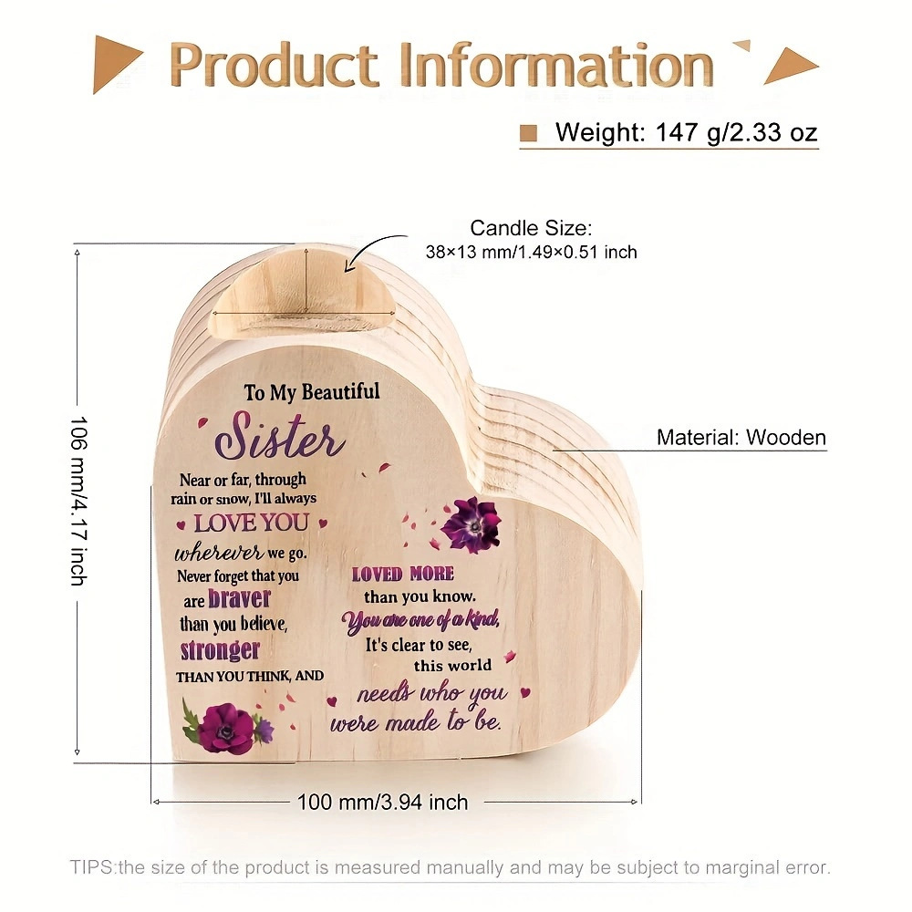 Amazon caliente titular de la vela Día de San Valentín amor decoración del hogar decoración de la boda