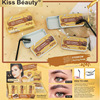 KissBeauty cross -border hot -selling eyebrow fixed soap, colorless transparent, refreshing, natural eyebrows setting eyebrow glue