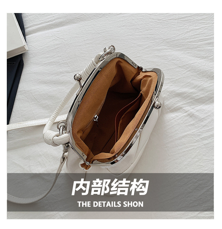 Fashionable and unique flap shell bag 2025 new style, versatile commuter shoulder bag, versatile handbag, stylish crossbody bag undefined